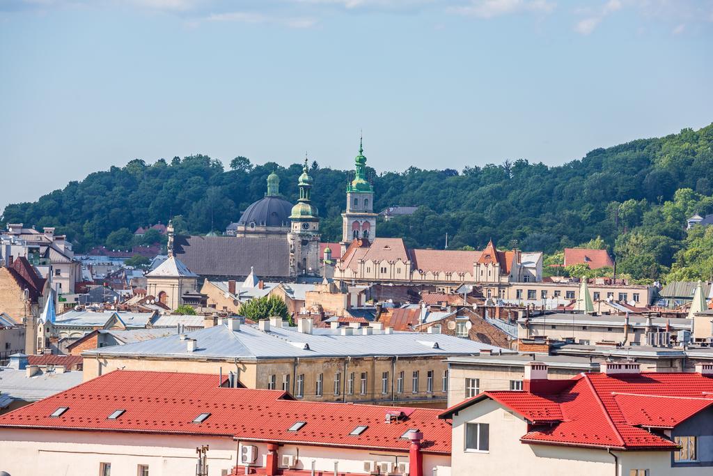 Apartment On Arkhipenka With Panorama View Lviv Exteriör bild